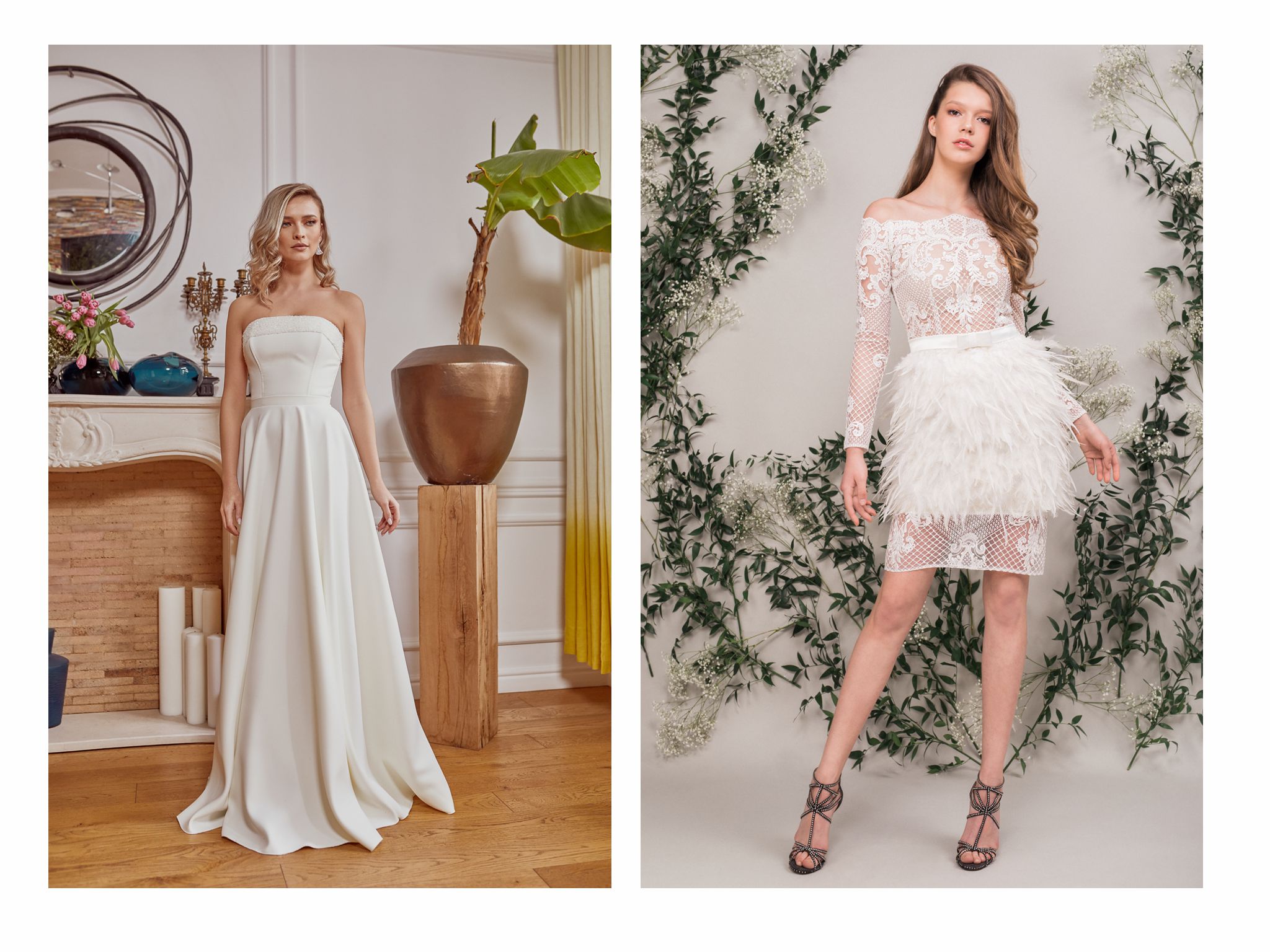 rochie de mireasa siluetă tip dreptunghi maigre couture