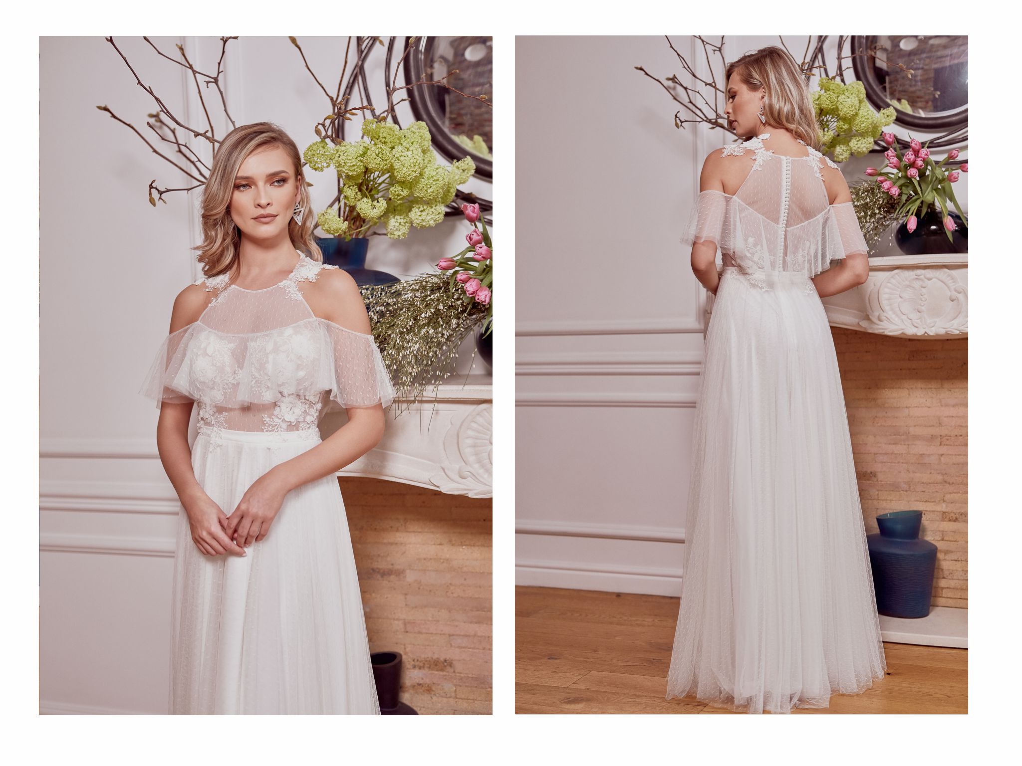 rochie de mireasa siluetă tip dreptunghi maigre couture