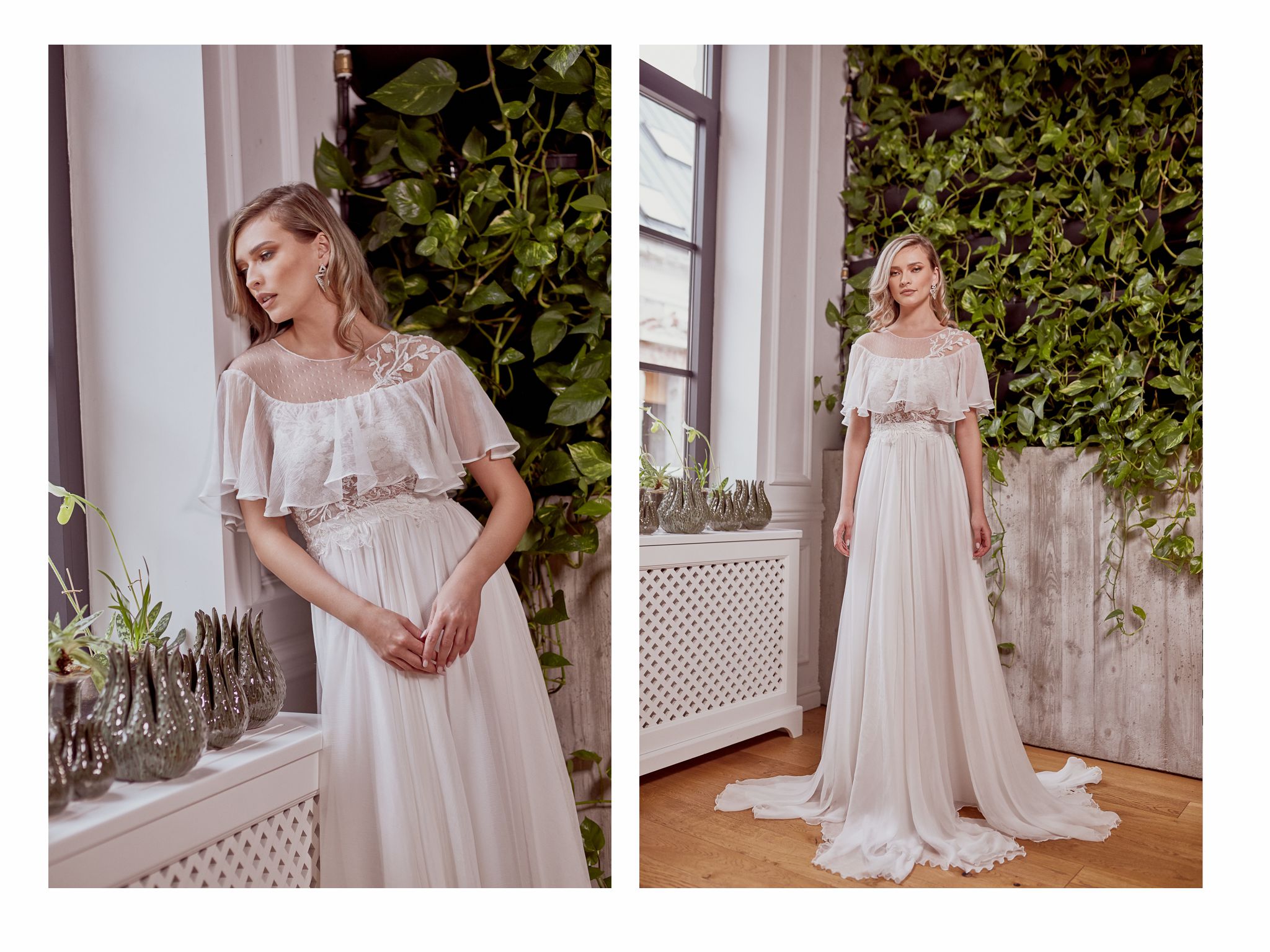 rochie de mireasa siluetă tip dreptunghi maigre couture