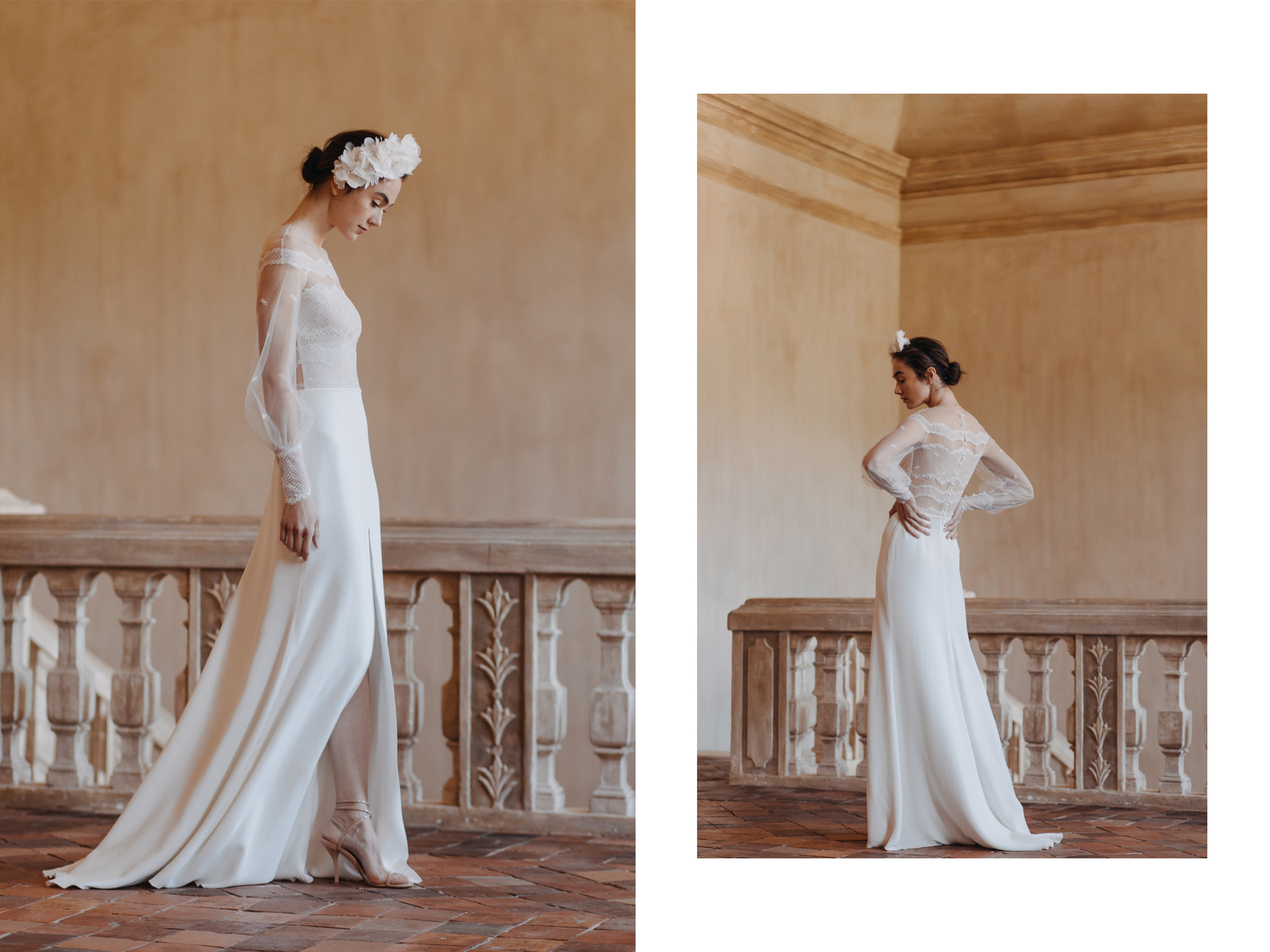 rochie de mireasa silueta tip clepsidra divine atelier