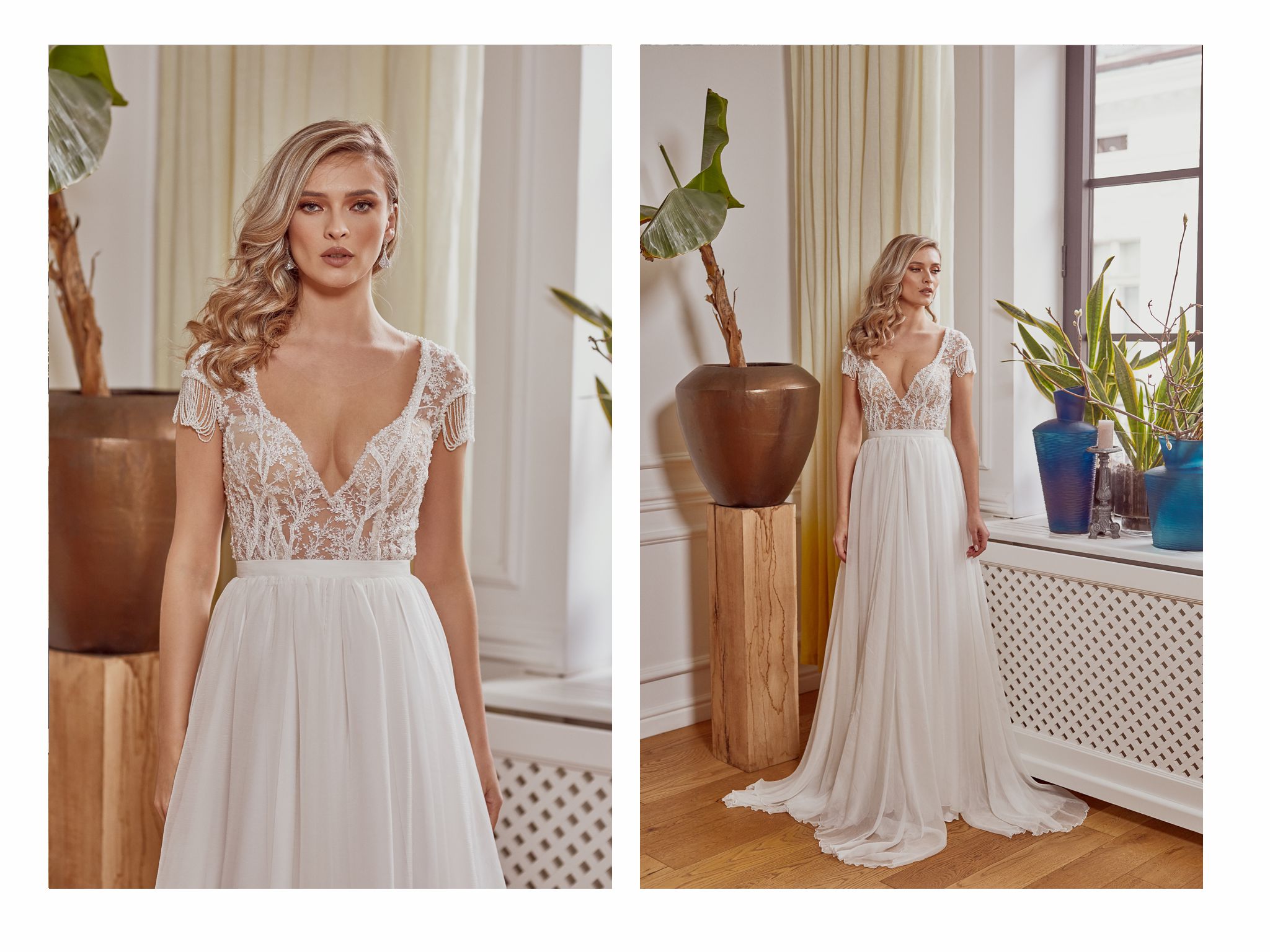 rochie de mireasa siluetă tip dreptunghi maigre couture