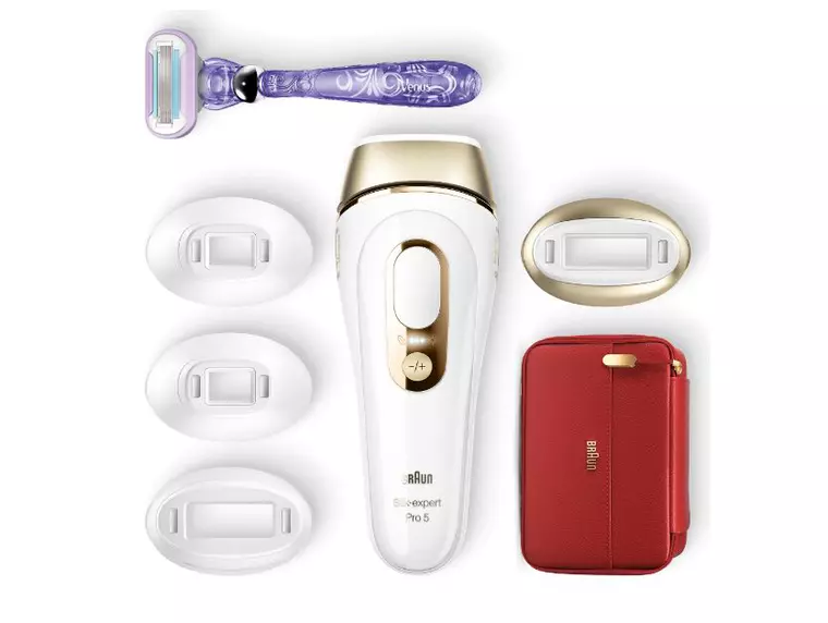 epilatorul IPL Braun Silk-expert PRO 5 PL5387 Senzor automat & continuu Skin pro 2.0